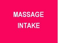 Massage Intake